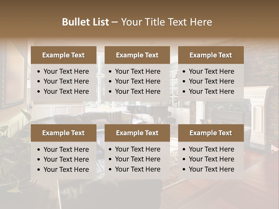 Colorful Luxury Carpet PowerPoint Template