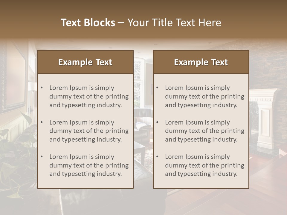 Colorful Luxury Carpet PowerPoint Template