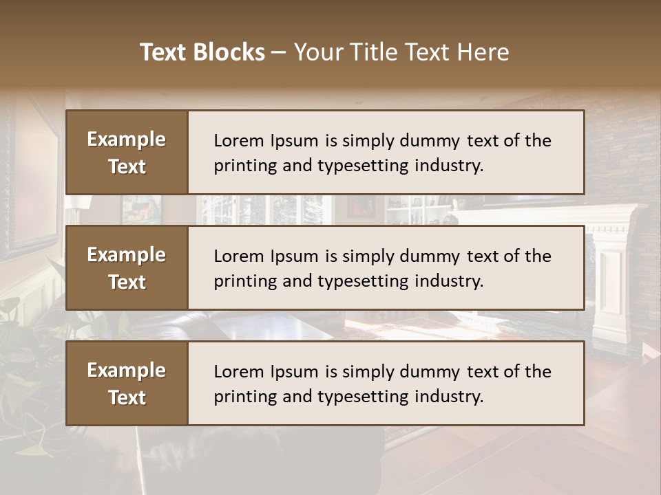 Colorful Luxury Carpet PowerPoint Template