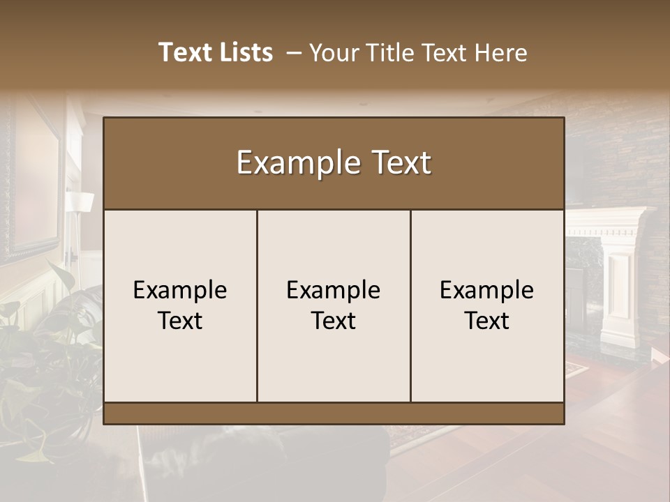 Colorful Luxury Carpet PowerPoint Template