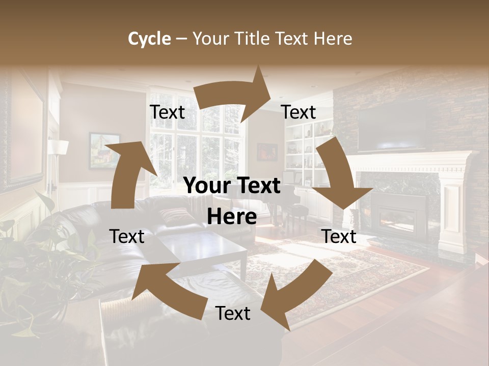 Colorful Luxury Carpet PowerPoint Template