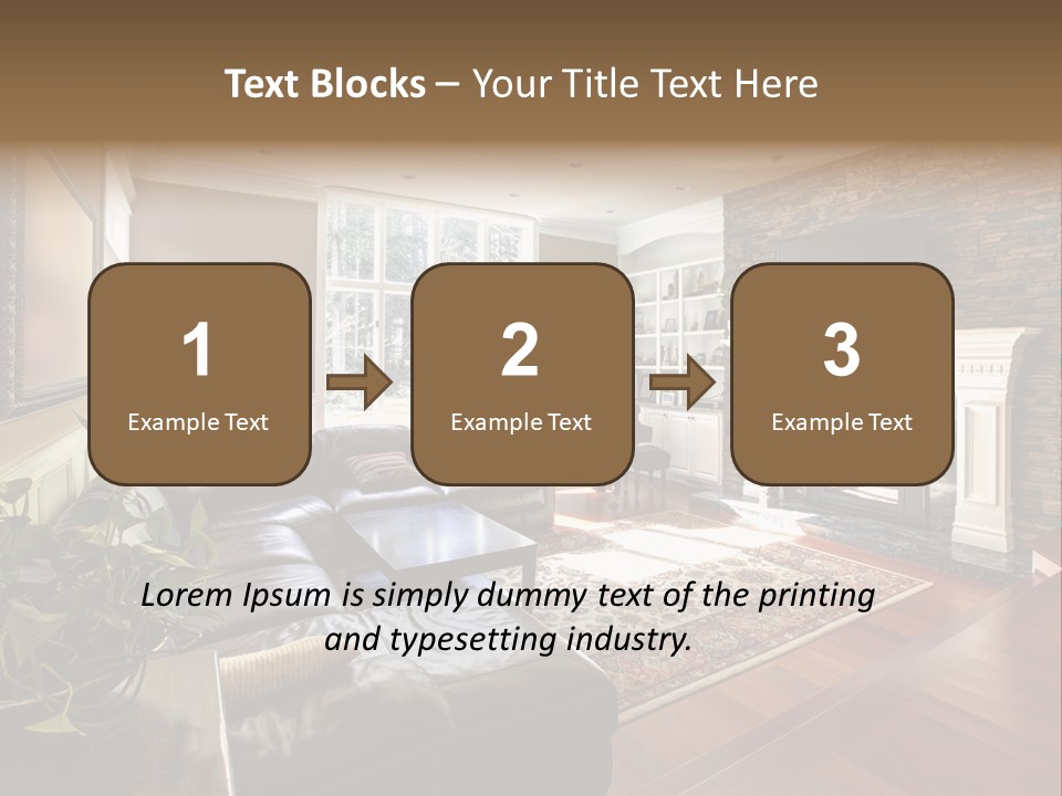 Colorful Luxury Carpet PowerPoint Template