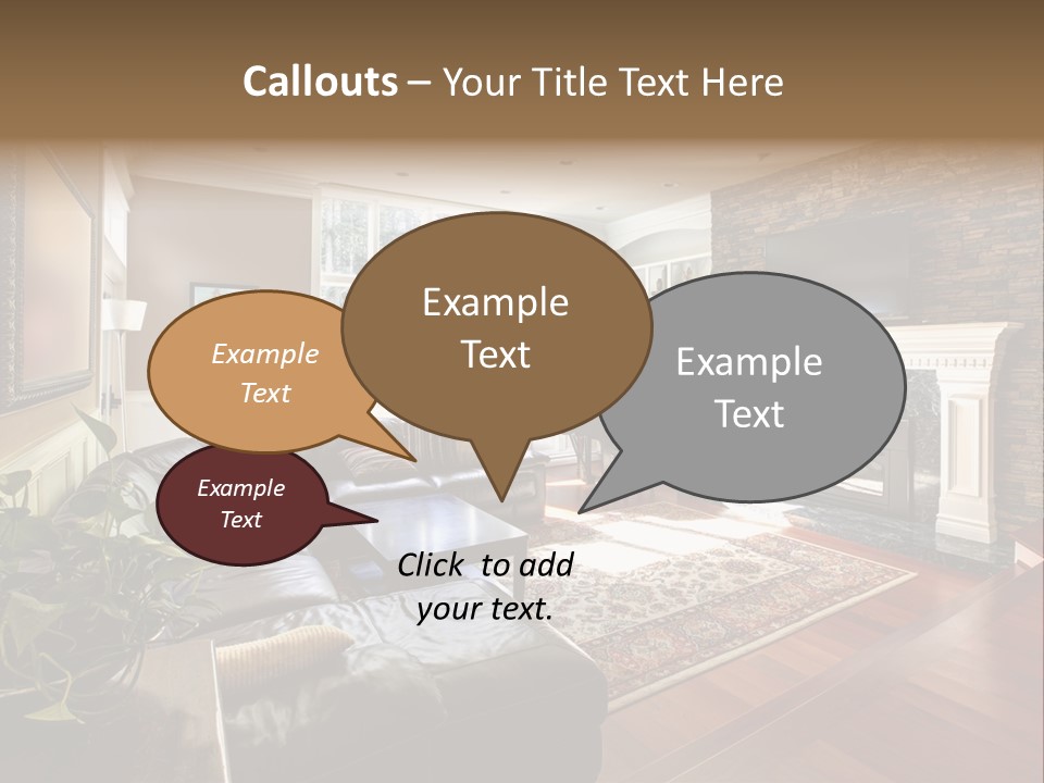 Colorful Luxury Carpet PowerPoint Template