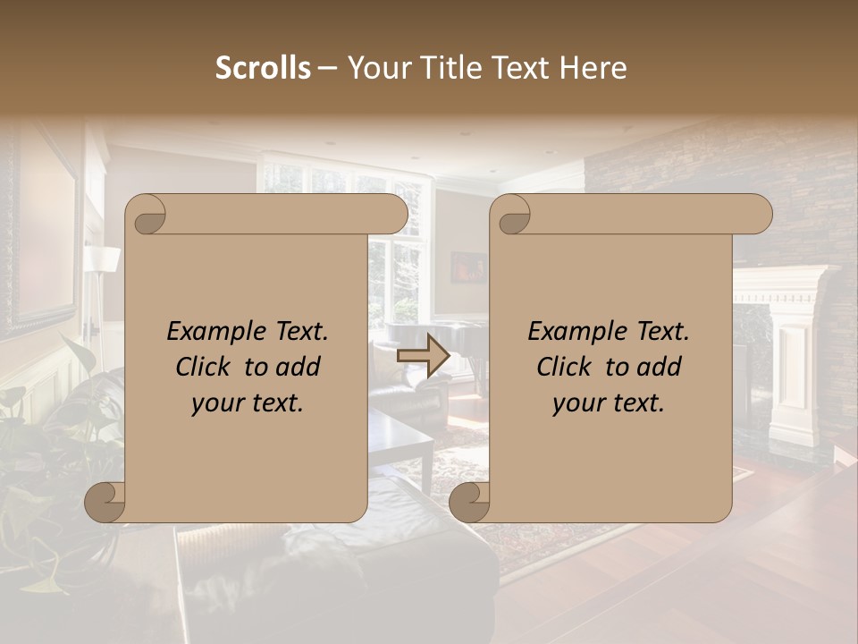 Colorful Luxury Carpet PowerPoint Template