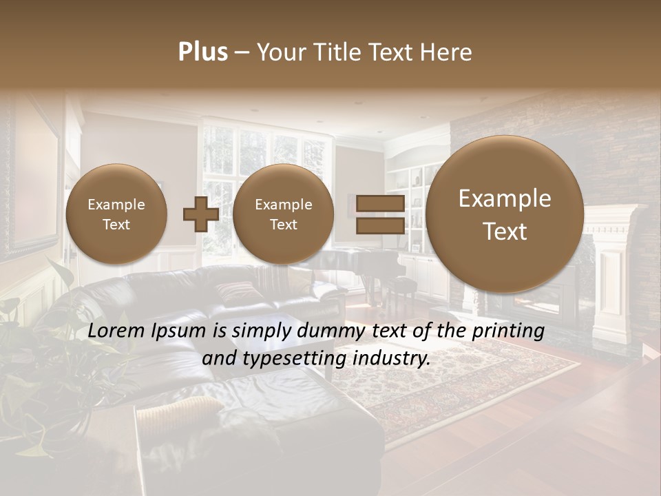 Colorful Luxury Carpet PowerPoint Template