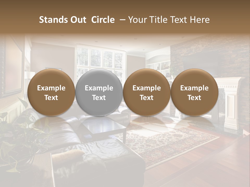 Colorful Luxury Carpet PowerPoint Template