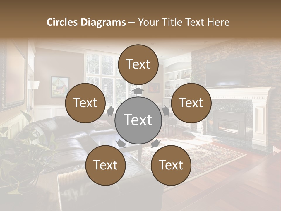 Colorful Luxury Carpet PowerPoint Template