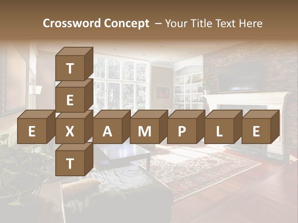 Colorful Luxury Carpet PowerPoint Template