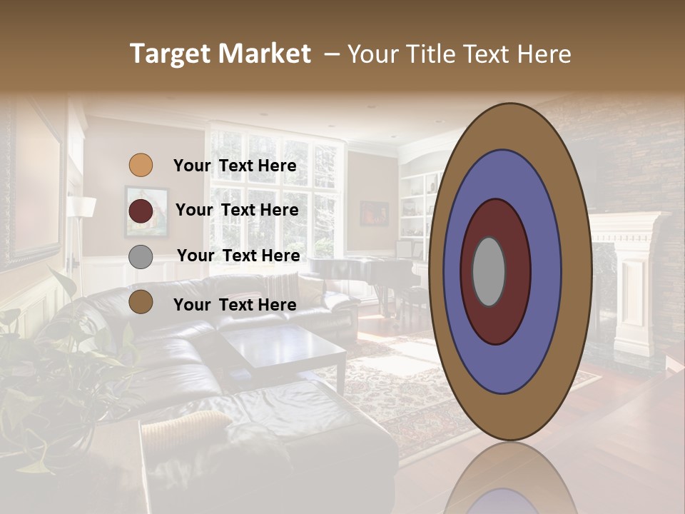 Colorful Luxury Carpet PowerPoint Template