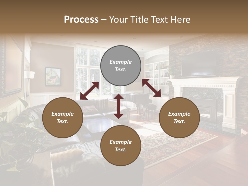 Colorful Luxury Carpet PowerPoint Template