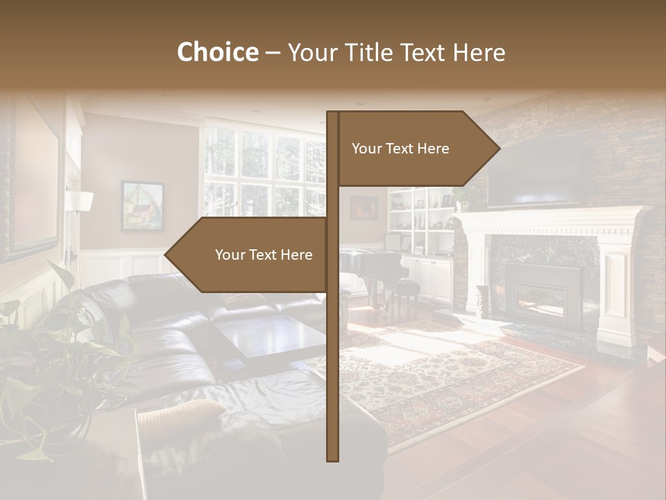 Colorful Luxury Carpet PowerPoint Template