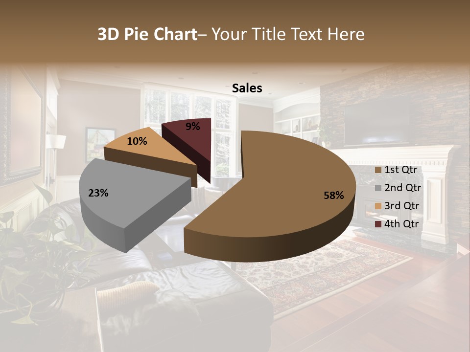 Colorful Luxury Carpet PowerPoint Template