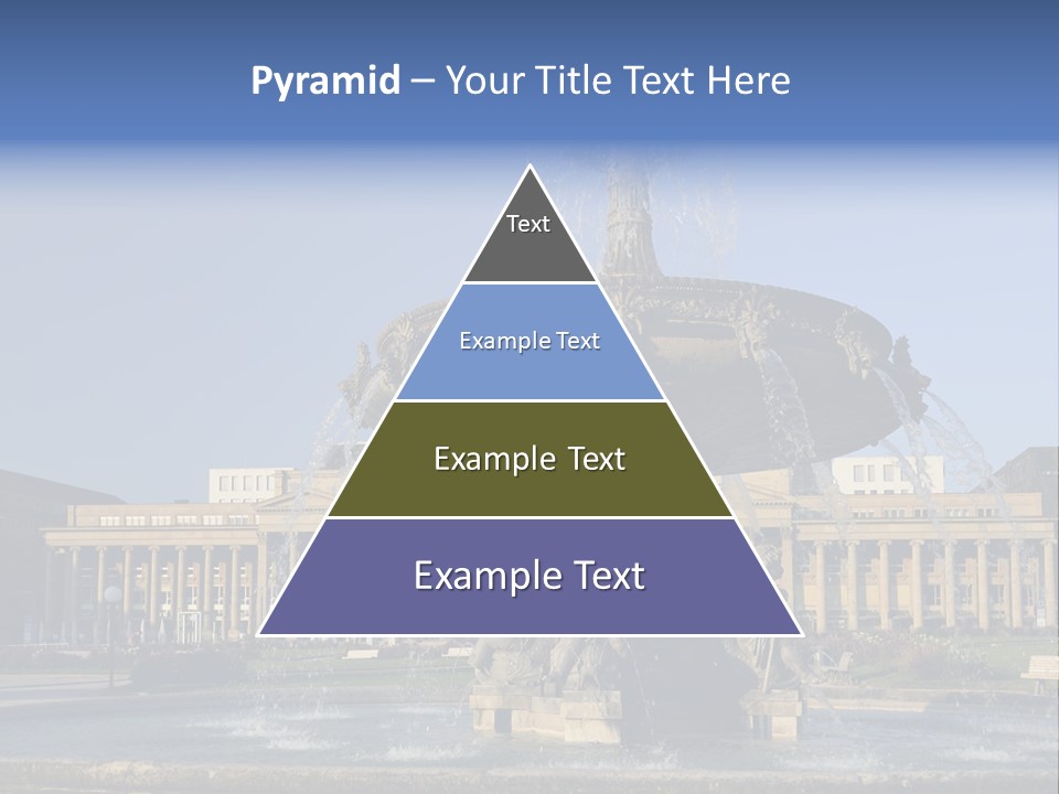 Statue Cityscape Germany PowerPoint Template