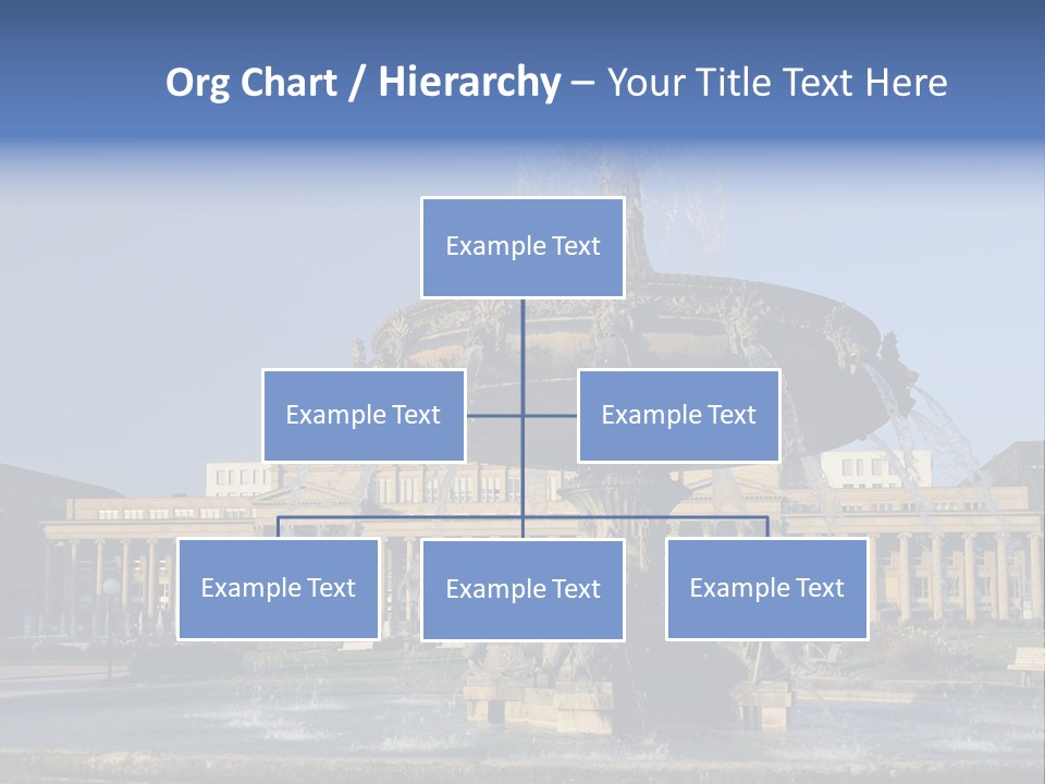 Statue Cityscape Germany PowerPoint Template