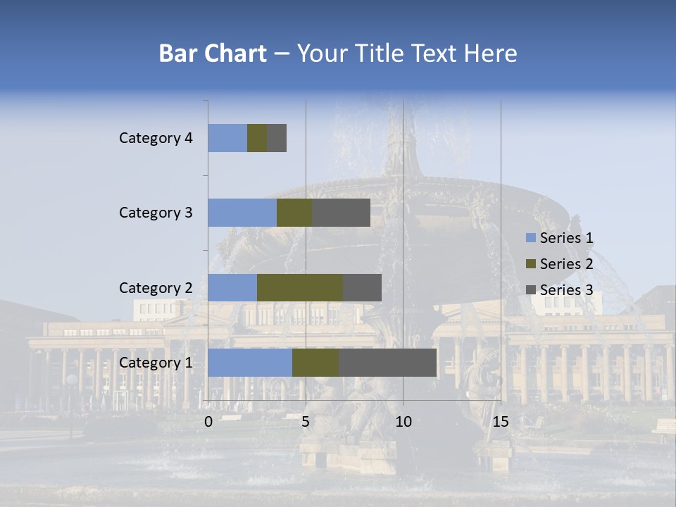 Statue Cityscape Germany PowerPoint Template
