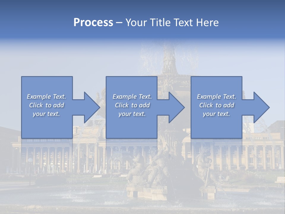 Statue Cityscape Germany PowerPoint Template