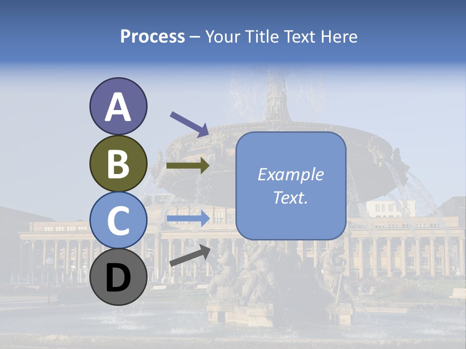 Statue Cityscape Germany PowerPoint Template