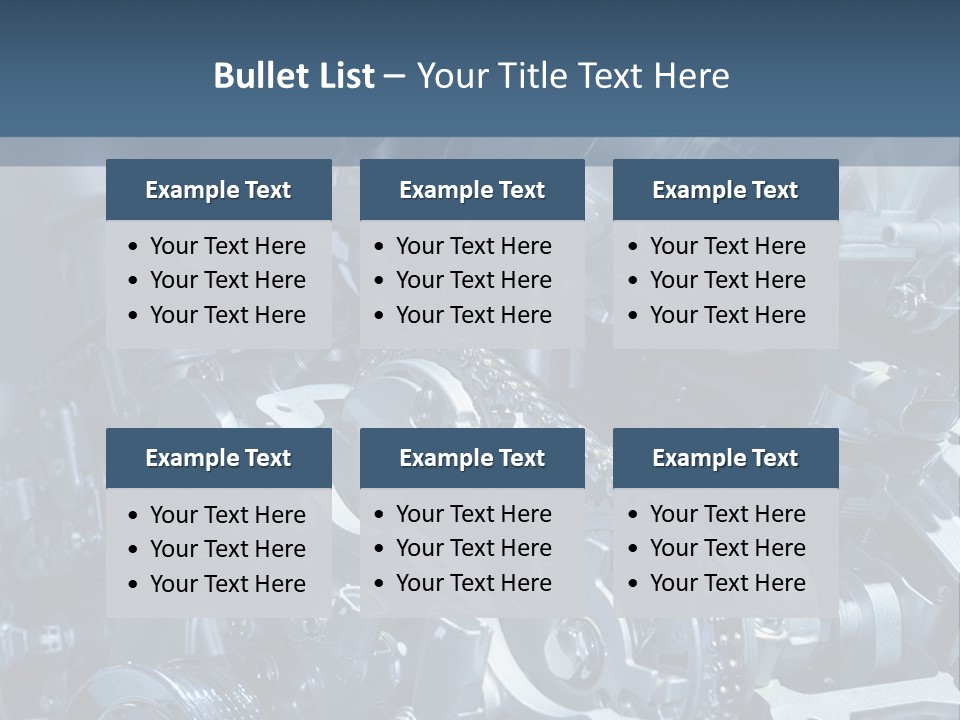 Power Close Up Shallow PowerPoint Template