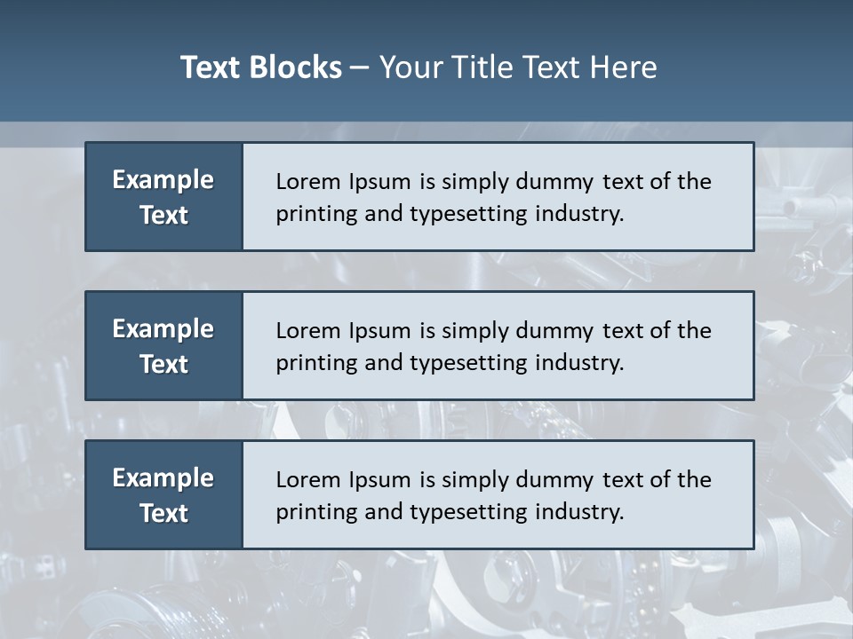 Power Close Up Shallow PowerPoint Template