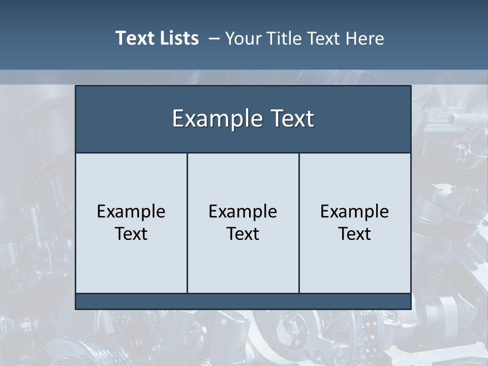 Power Close Up Shallow PowerPoint Template