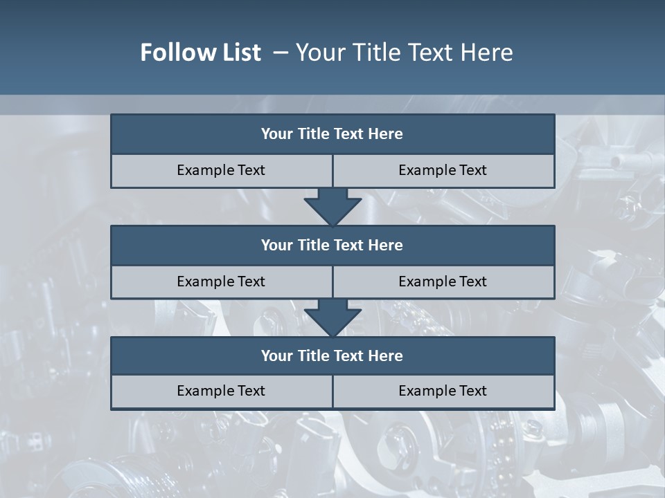 Power Close Up Shallow PowerPoint Template