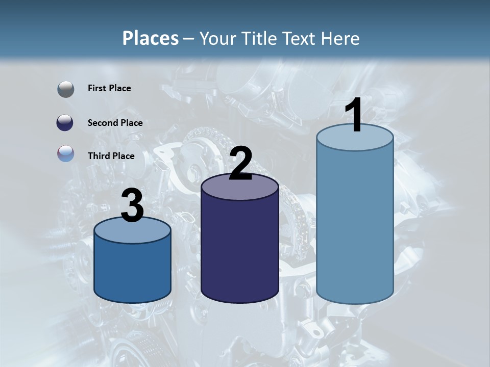 Sport Pulley Glimmer PowerPoint Template