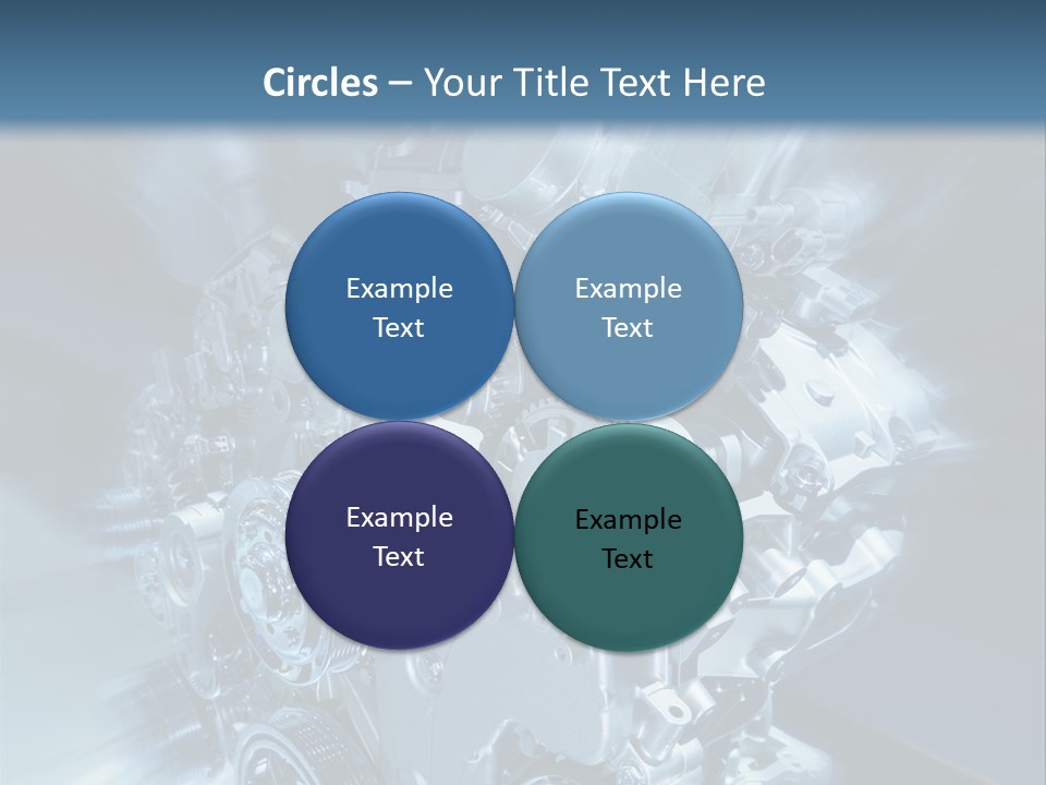 Sport Pulley Glimmer PowerPoint Template