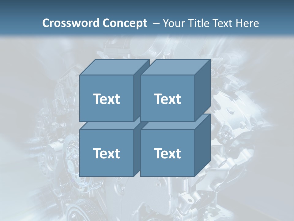 Sport Pulley Glimmer PowerPoint Template