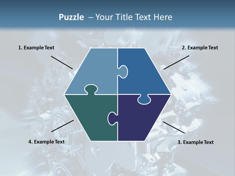 Sport Pulley Glimmer PowerPoint Template