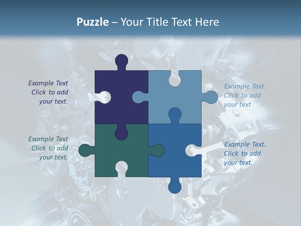 Sport Pulley Glimmer PowerPoint Template