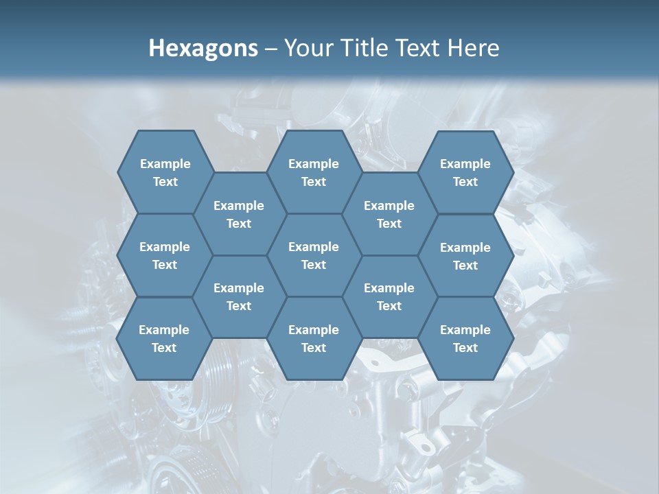 Sport Pulley Glimmer PowerPoint Template