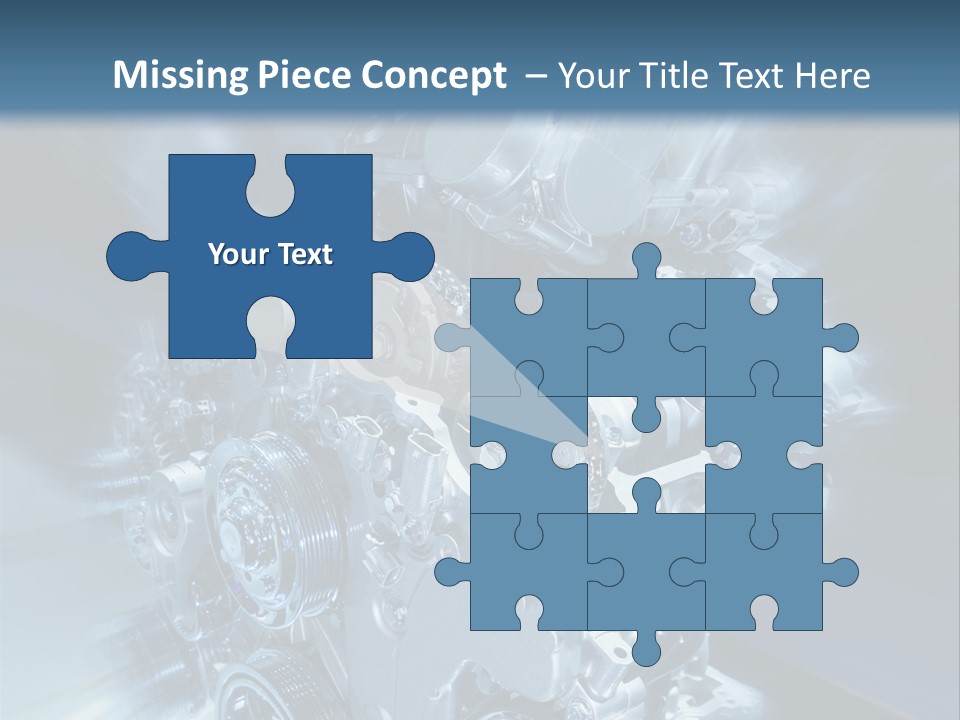 Sport Pulley Glimmer PowerPoint Template