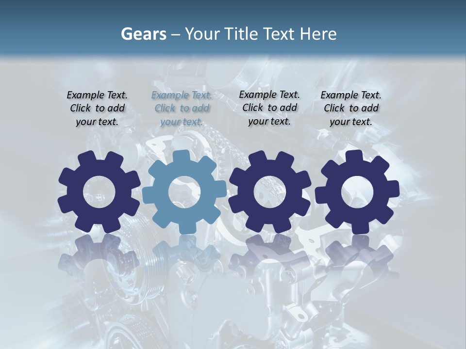 Sport Pulley Glimmer PowerPoint Template