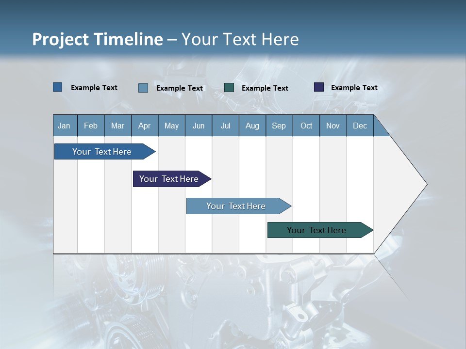 Sport Pulley Glimmer PowerPoint Template