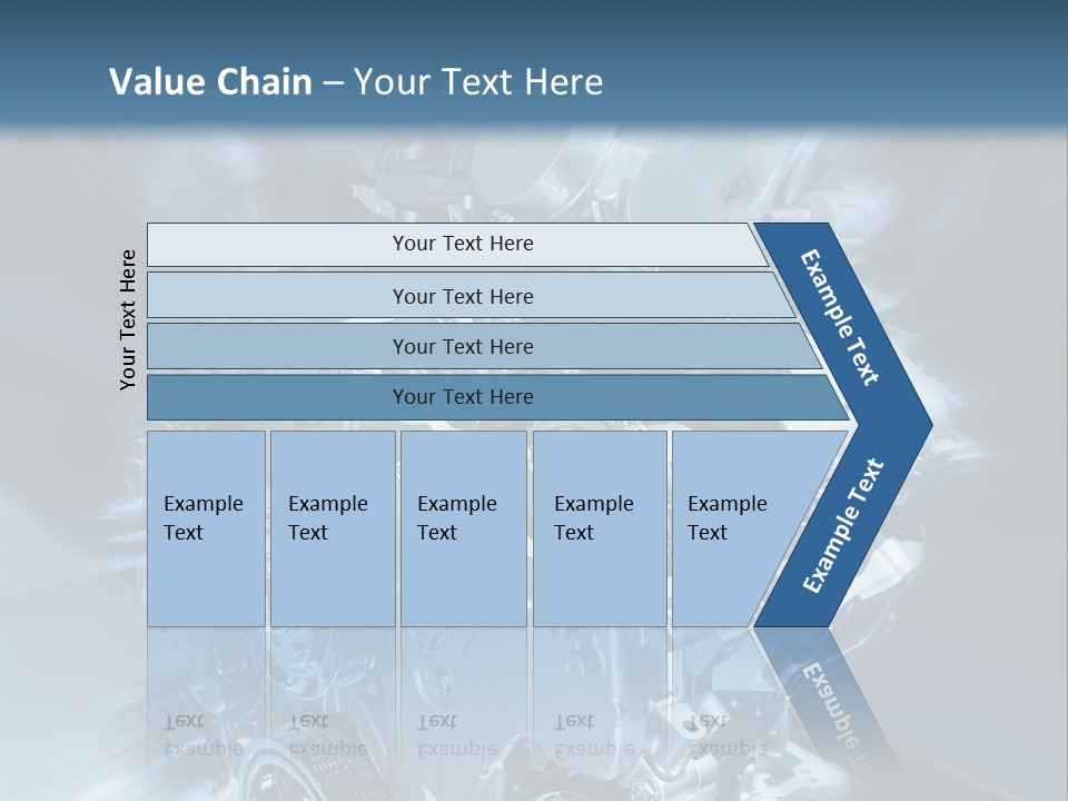 Sport Pulley Glimmer PowerPoint Template