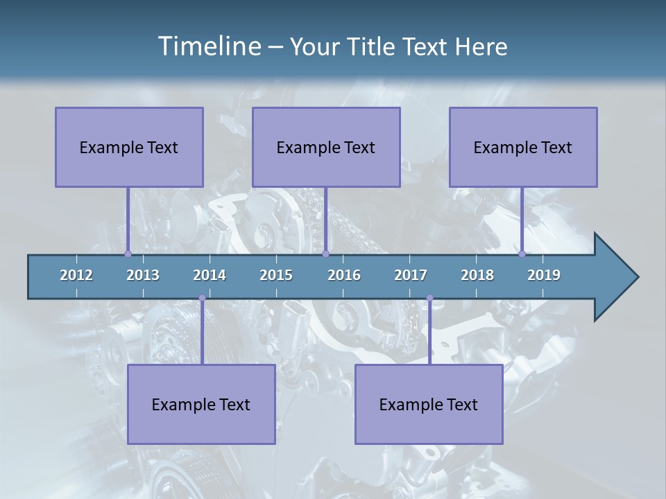 Sport Pulley Glimmer PowerPoint Template
