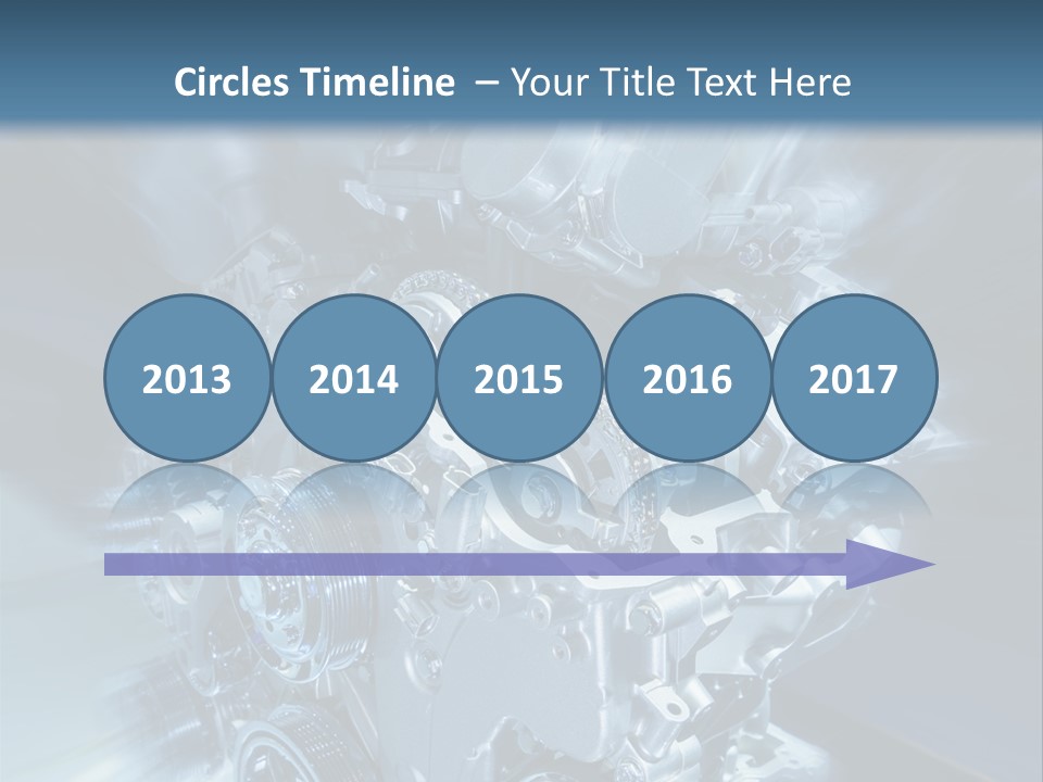 Sport Pulley Glimmer PowerPoint Template