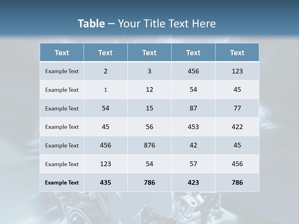 Sport Pulley Glimmer PowerPoint Template