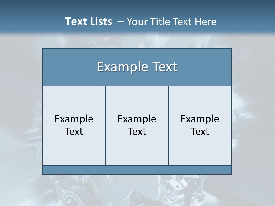 Sport Pulley Glimmer PowerPoint Template