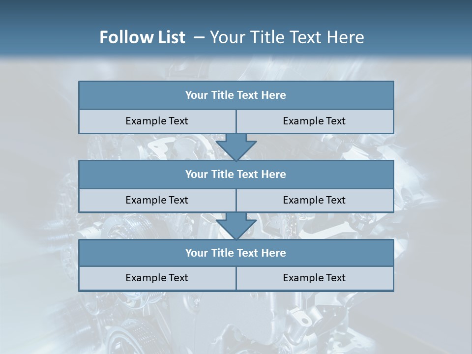 Sport Pulley Glimmer PowerPoint Template