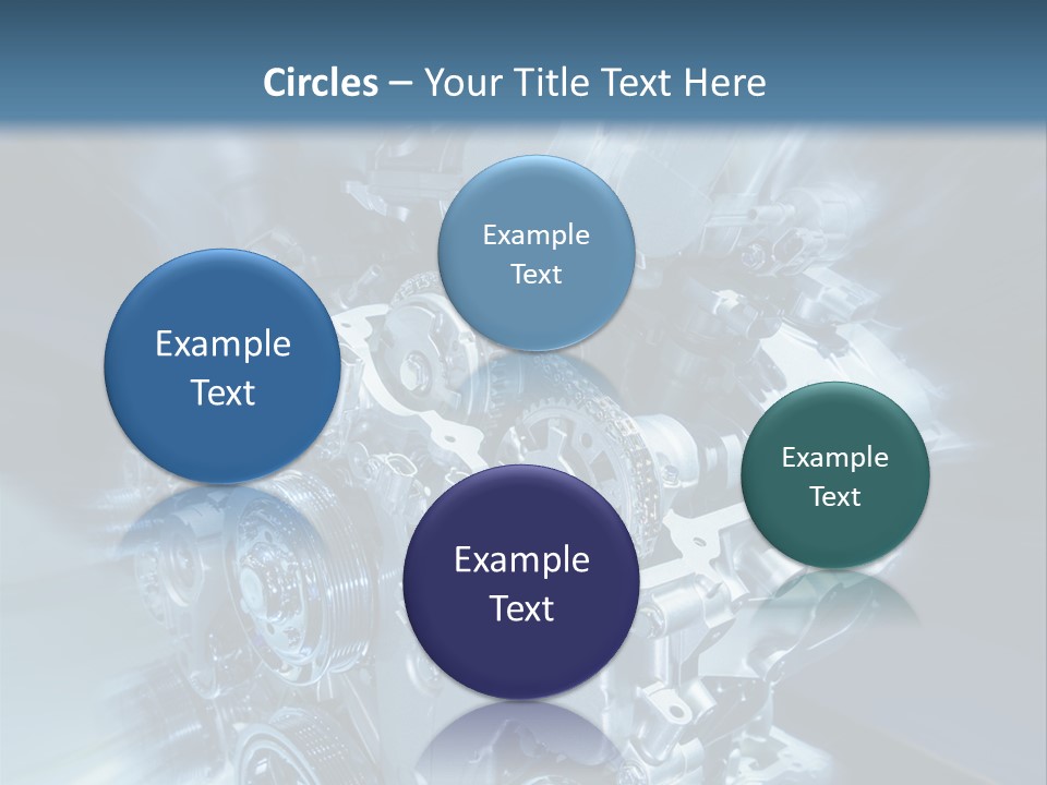 Sport Pulley Glimmer PowerPoint Template