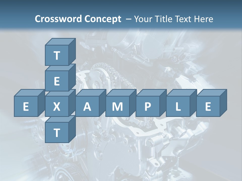 Sport Pulley Glimmer PowerPoint Template