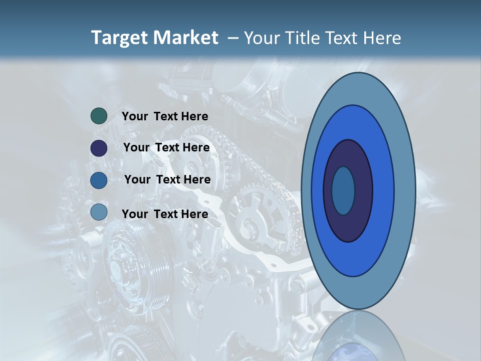 Sport Pulley Glimmer PowerPoint Template