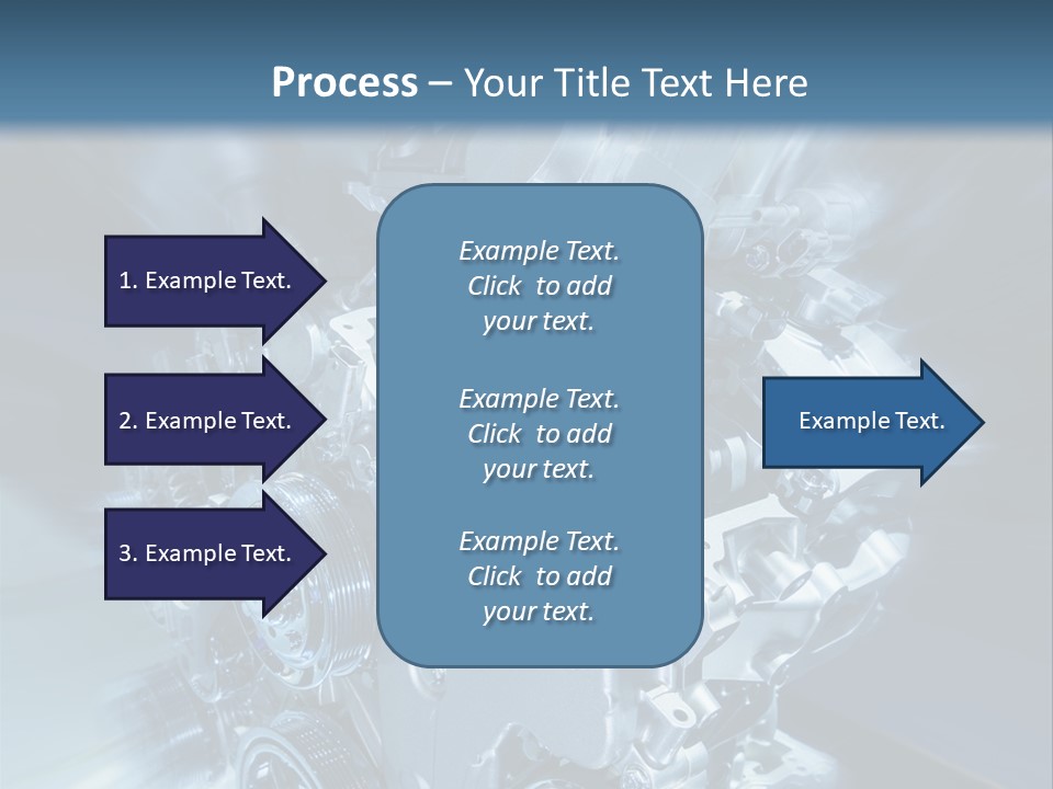 Sport Pulley Glimmer PowerPoint Template