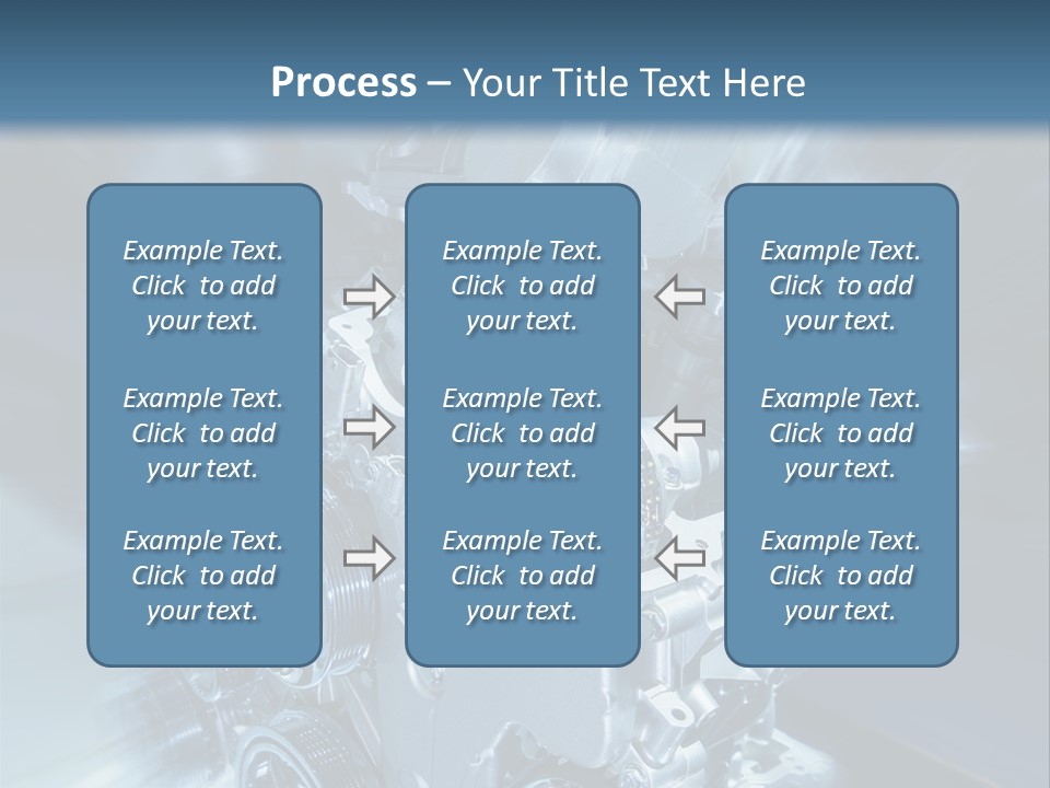 Sport Pulley Glimmer PowerPoint Template