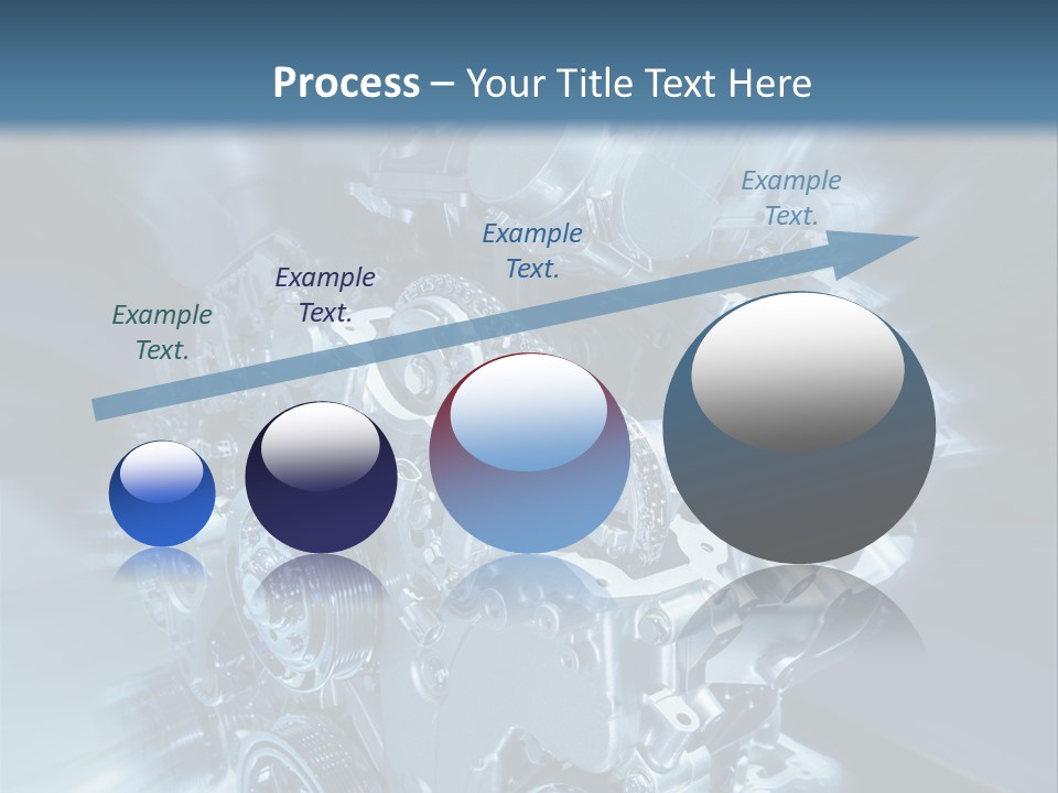 Sport Pulley Glimmer PowerPoint Template