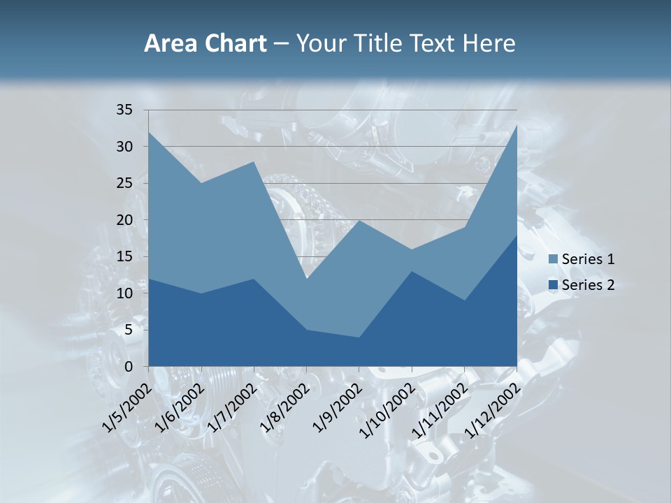 Sport Pulley Glimmer PowerPoint Template
