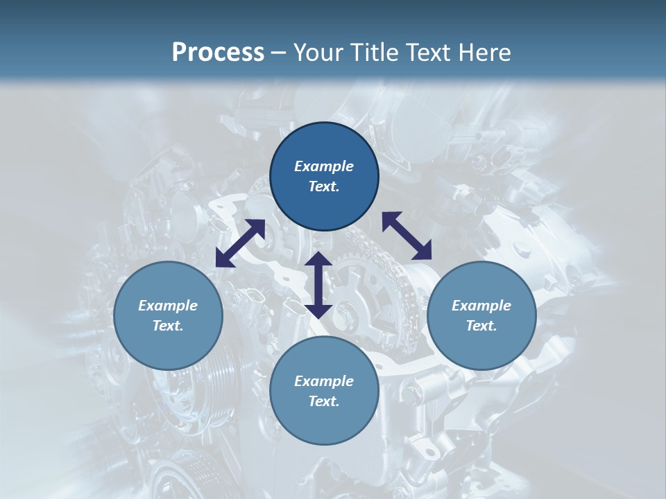 Sport Pulley Glimmer PowerPoint Template