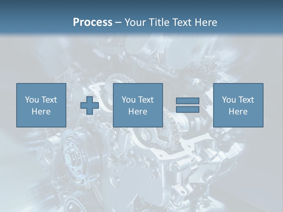 Sport Pulley Glimmer PowerPoint Template