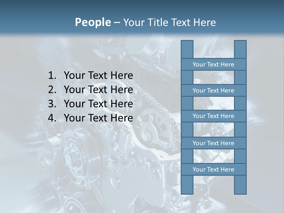 Sport Pulley Glimmer PowerPoint Template